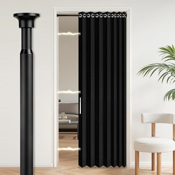 AJAZZ Blackout Sliding Door Curtains - Image 7