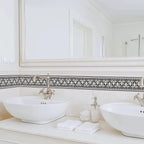Wallpaper Border Trim Peel and Stick Vintage Black and White Boarders Self - Image 4