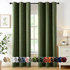 MIULEE Blackout Curtains for Bedroom Living Room 2 Panels, Thermal Insulated by MIULEE