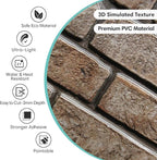 Commomy 3D Faux Brick Wall Panels - Image 4