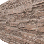 EverStone Cascade Faux Stone Panel, 48 5/8"W x 24 3/4"H x 1 1/4"D, Mount Vernon - Image 7