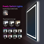 Antok 32"x 72" LED Bathroom Mirror - Image 5