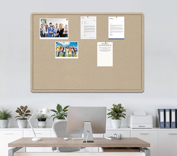 Extra Large Bulletin Board, 96 X 48 inches Cork Board - Image 7