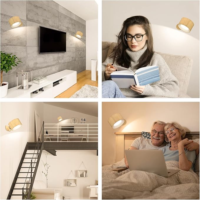 Koopala LED Sconces, Wall Mounted Lamps - Image 6
