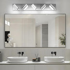 IZORRO LED Modern Bathroom Lights Fixtures, Chrome Acrylic Wall Lighting - Image 6