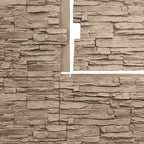 EverStone Canyon Ridge Faux Stone Panel, 45 3/4"W x 24 1/2"H x 1 1/4"D - Image 9