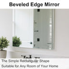 Ruomeng Frameless Full Length Mirror - Image 6