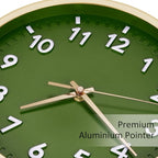 HIPPIH Wall Clock 2 Pack, 10 Inch Modern Wall Clocks Battery Operated, Non - Image 4