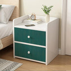 Teal Grasscloth Peel and Stick Wallpaper Vintage Texture Removable Waterproof - Image 5