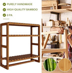 Galood Over The Toilet Storage Bathroom Shelves Wall Mounted 3 Tier Space Saver - Image 6
