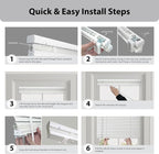 DEZ FURNISHINGS Cordless No Tools 1" Magnet Mini Blinds - Image 6