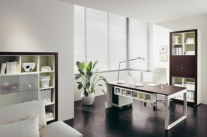 YIIBAII Mini Blinds Suitable for 40" W x 64" H Windows 1" Aluminum Horizontal - Image 5