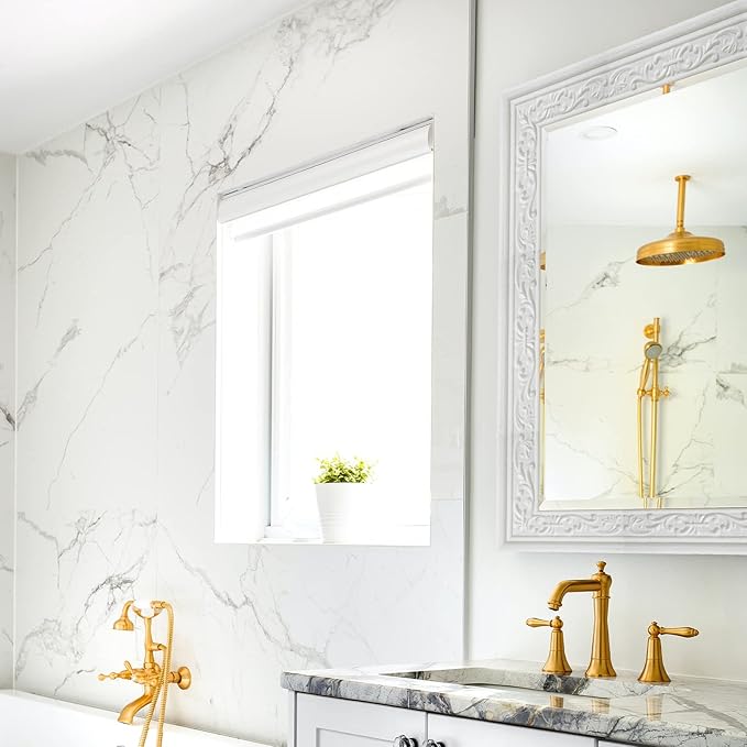 90" x 3.1" Peel Stick Foam Molding Trim Self Adhesive, Crown Molding Wallpaper - Image 5