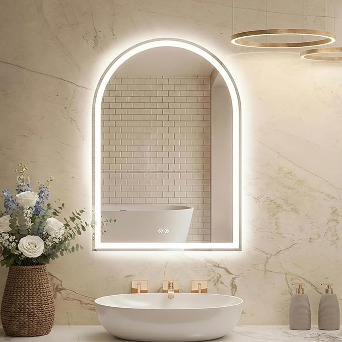 DUMOS 28"×36" LED Bathroom Mirror by DumosLifestyle