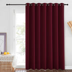 NICETOWN Blackout Room Divider Curtains 84 inch Length, Grommet Energy Saving - Image 2
