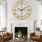 40 Inch Large Wall Clock for Living Room Decor – Easy-Assembly Silent - Image 5