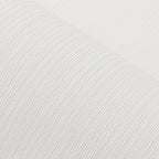 White Grasscloth Wallpaper Peel and Stick Fabric Linen Textured 24"x394" - Image 3