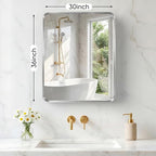NEWBULIG 30X36 Inch Bathroom Mirror - Image 2