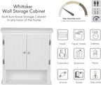 UTEX Bathroom Wall Cabinet, Bathroom Medicine Cabinet - Image 7