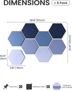 Fluxynara Hexagon Cork Board Alternative - Image 2