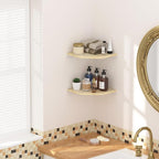 JJL Corner Shelves, 12 Inch Corner Shelf Wall Mounted - Image 5