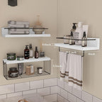 PopiShelves Bathroom Shelves Over Toilet - Image 3