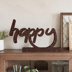 CRE8TIVE 8"x354" Glitter Wallpaper Dark Brown Peel and Stick Wallpaper Border - Image 6