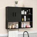 Medicine Cabinet, Wooden Bathroom Wall Cabinet by Unknown