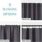 RYB HOME Small Window Curtains - Image 7