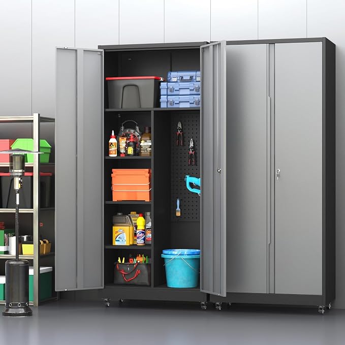 Metal Garage Storage Cabinet - Image 2