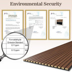 2 Pack Wood Panels for Wall, 47.24" x 23.81" Acoustic Wood Slat Wall Panel for - Image 5