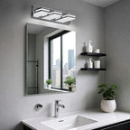 IZORRO LED Modern Bathroom Lights Fixtures, Chrome Acrylic Wall Lighting - Image 6