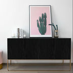 Vinjiasin Peel and Stick Wallpaper Black Wallpaper Black Wood Contact Paper - Image 7