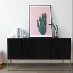 Vinjiasin Peel and Stick Wallpaper Black Wallpaper Black Wood Contact Paper - Image 6