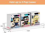 upsimples 10 Pack Acrylic Shelves Wall Organizer and Storage, Toy Cars - Image 3