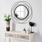 Decorative Mirrors Black Circle Mirror - Image 5