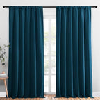 NICETOWN 2 Panels Blackout Curtains, Rod Pocket Thermal Insulated Drapess by NICETOWN