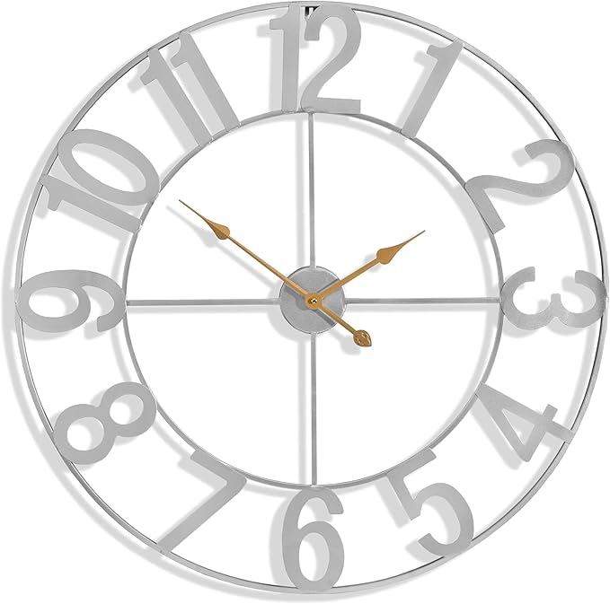 Sorbus Large Wall Clock for Living Room Decor by Sorbus