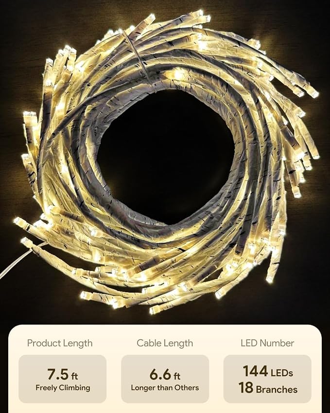 2pcs Enchanted Willow Vine Lights - Image 6