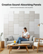 18 Pack Soundproof Wall Panels Self-Adhesive, Square Sound Proof Foam Panels - Image 7