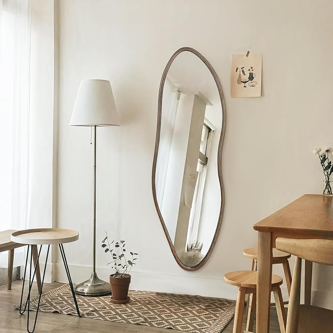 Irregular Full Length Mirror, Large Asymmetrical Wall Mirrors - Image 3