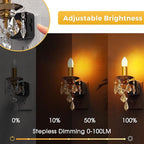 L LOHAS LED Candle Night Light, Night Lights Plug into Wall, LED Candle Night - Image 3