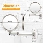 Wall Mounted Makeup Mirror - Image 4