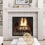 COMSTICKC 3D Faux Brick Wall Panel Peel and Stick, Ultra-Light Thin PVC Brick - Image 9