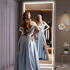 Hasipu Full Length Mirror with Lights, Full Body Dressing Hanging Mounted Mirror - Image 5