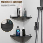 Corner Shelf Wall Mount, Floating Corner Shelves, Rustic Wood Wall Storage - Image 7