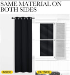 NICETOWN Blackout Curtain Panels 86 inches - Image 6