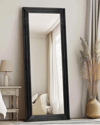 Full Length Mirror 65"x24" Solid Wood Frame Floor Large Mirror - Image 6