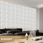 Heikki 30 Pack 3D Wall Panel for Interior Wall Décor, PVC Flower Textured Wall - Image 5