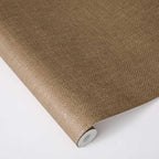 Tempaper x Jeremiah Brent Mushroom Textured Faux Grasscloth Primitivo Removable - Image 6